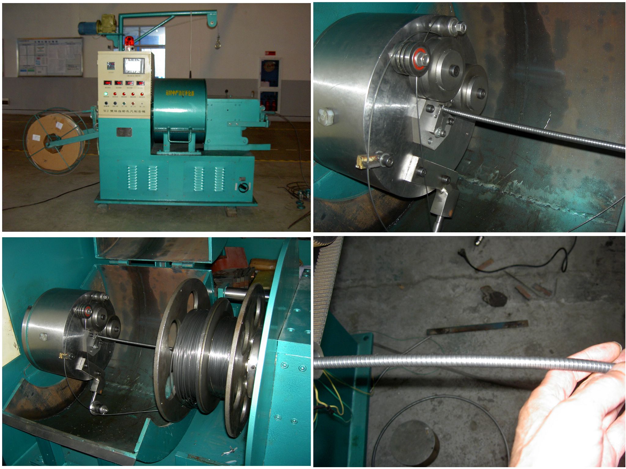 Double Wire Casing Conduit Winding Machine