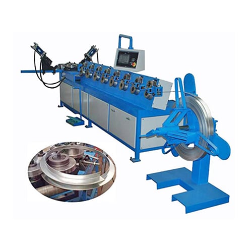Automatic Angle Steel Flange Making Machine