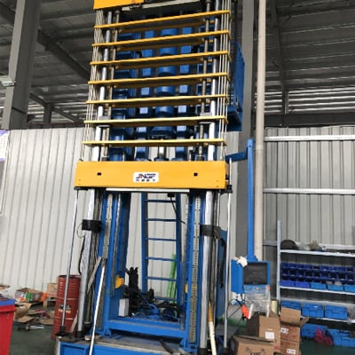 Vertical Automatic Fin Aligning and Expanding Machine