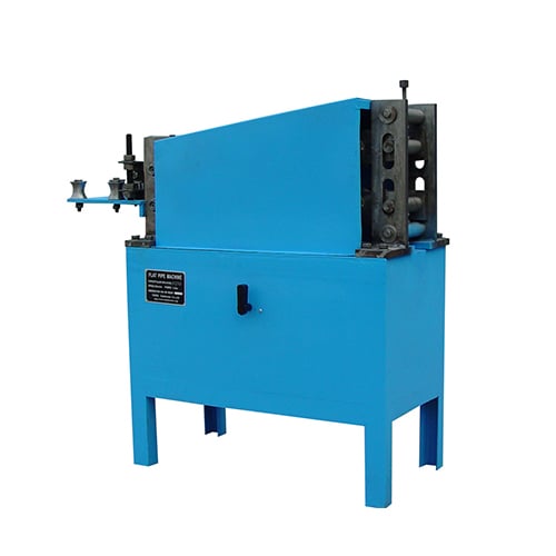 Posttension Pipe Flattening Machine