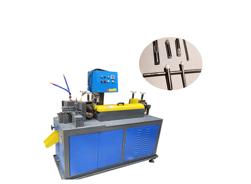 Integrated Double Heads Wire Straightening Cutting Knurling Machine Send to Iran