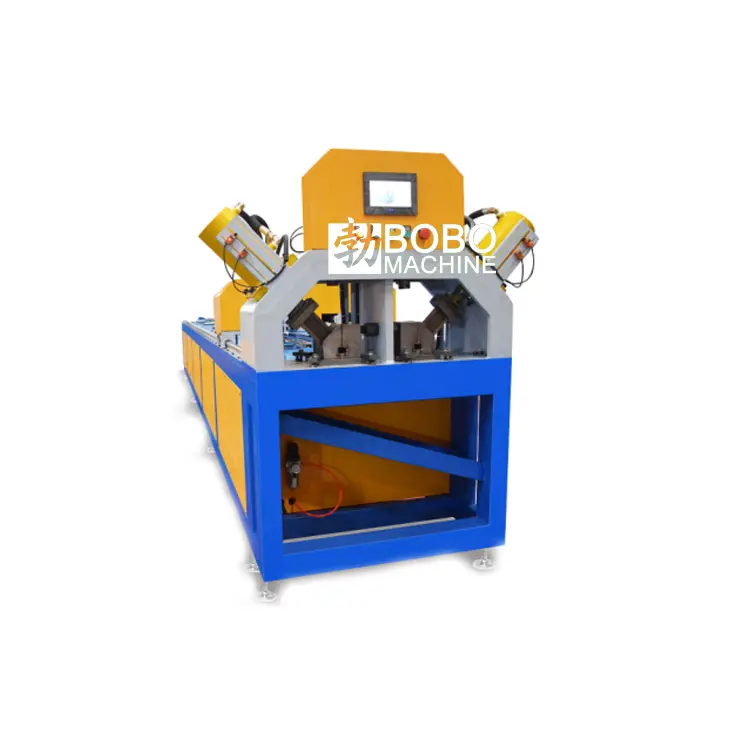 Automatic CNC Hydraulic Square Round Stainless Steel Sheet Metal Plate Pipe Tube Hole Punching Machine Send to Russia