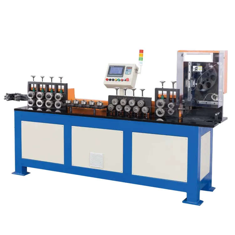 High Speed Flat Wire Straightening And Cutting Machine Send to Slovenia