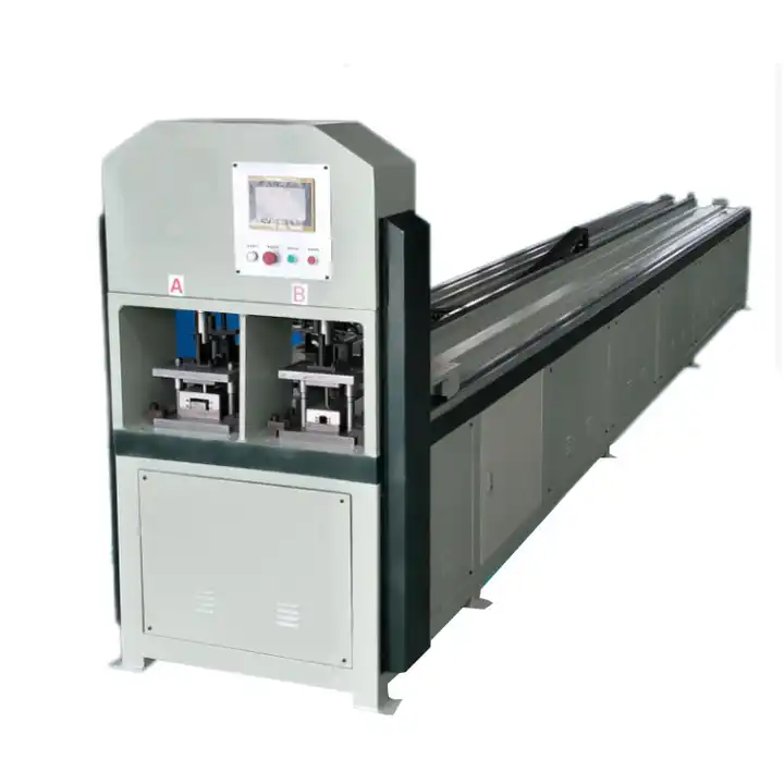 Hydraulic Full Automatic CNC Tube Punching Machine Pipe Hole Punch Machine Cnc Square Pipe Punching Machine Send to Algeria