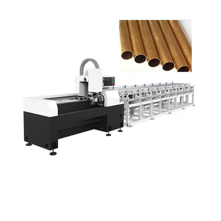 Steel Tube Pipe Fiber Cnc Laser Pipe Cutting Machine Send to Canada
