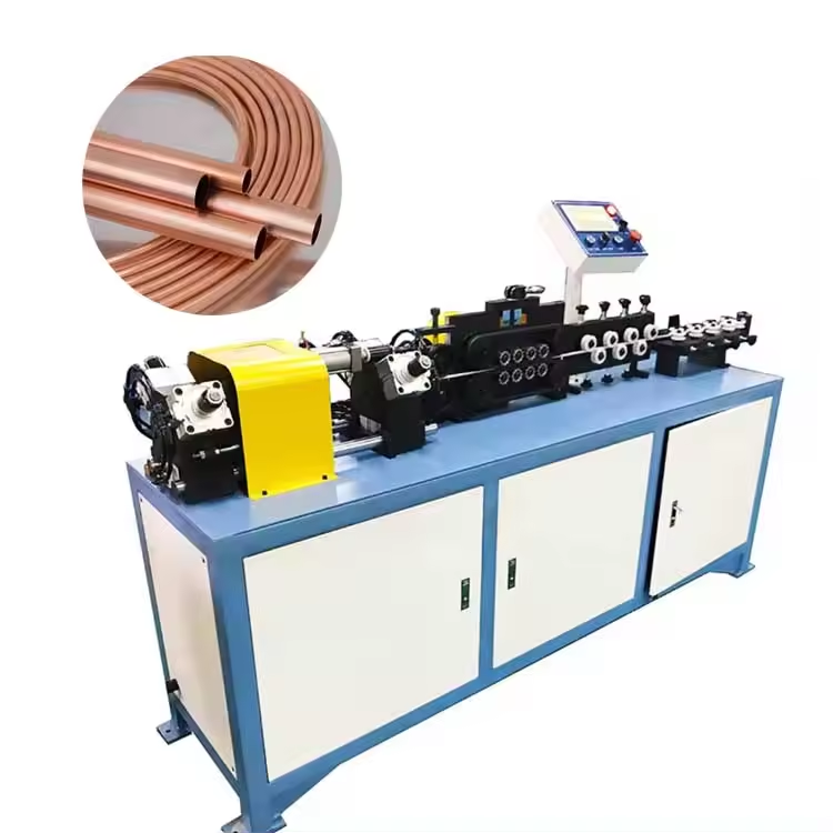 Automatic Straightening And Chip-free Burrless Cutting Machine For Aluminum / Copper / Steel Tube Send to India