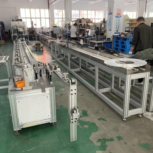 Double L-type Aluminum Fin Winding Machine