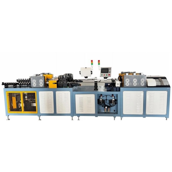 Dual Station Integrated Capillary Tube Capillary Cutting Bulging And Winding Machine