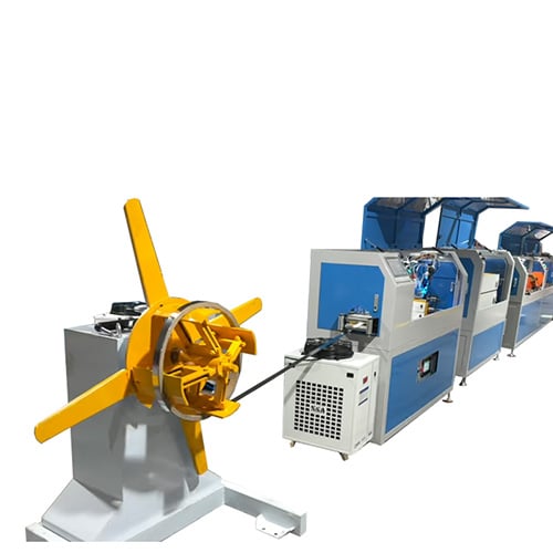 Stainless Steel Strip Winding Corrugated Tube Machine