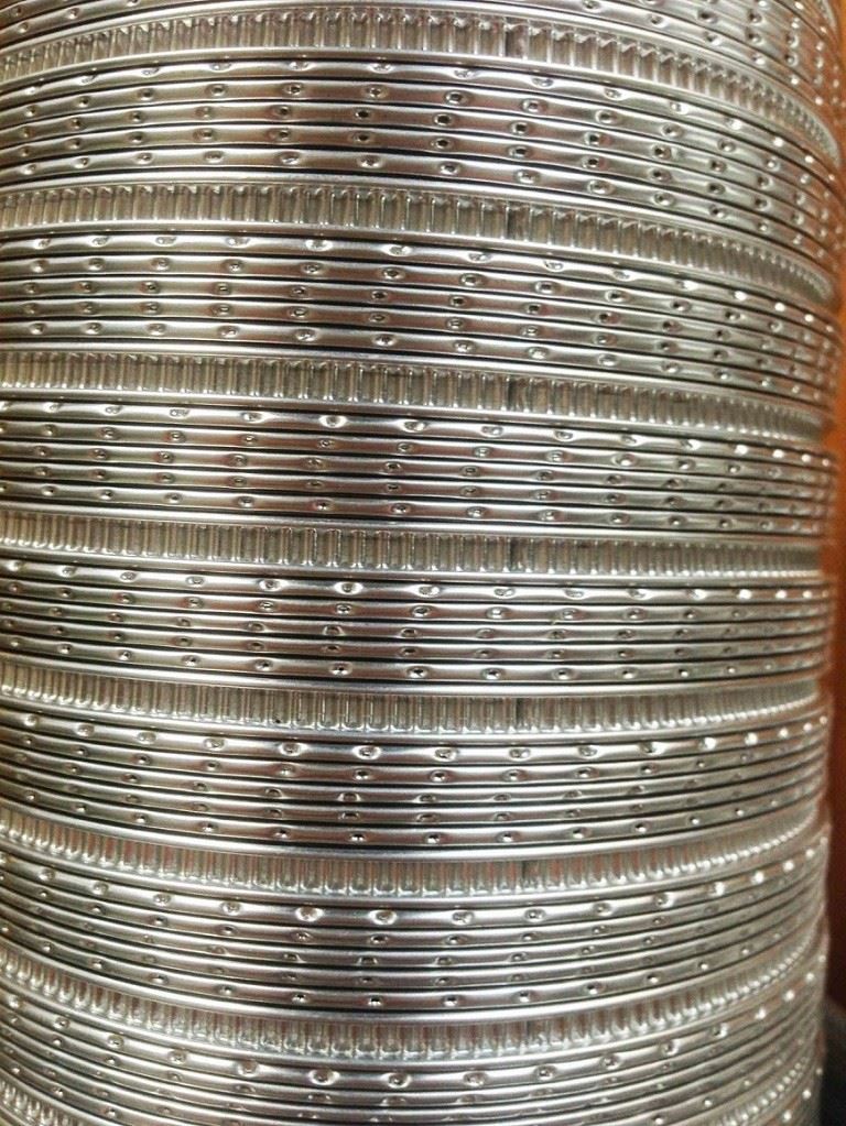 Perforated Aluminum Flexible Duct Machine Machine