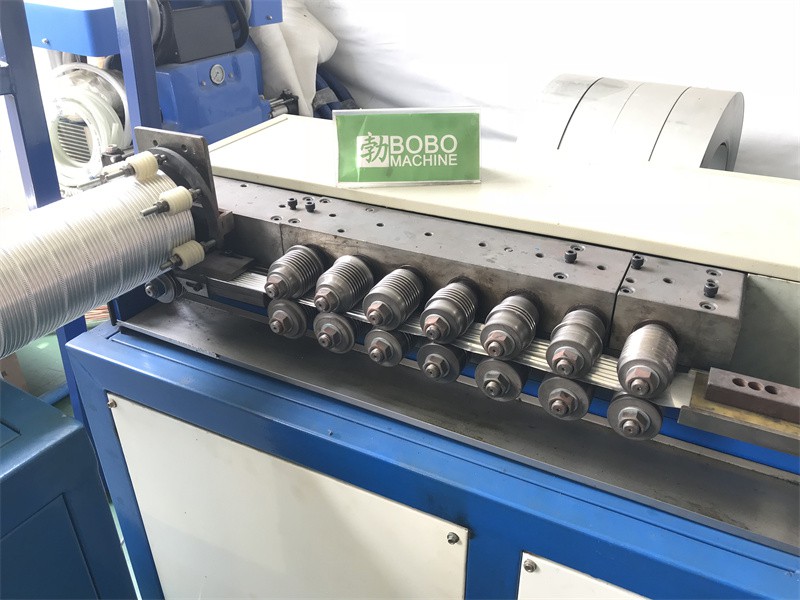 Double Layer Flexible Aluminum Duct Machine