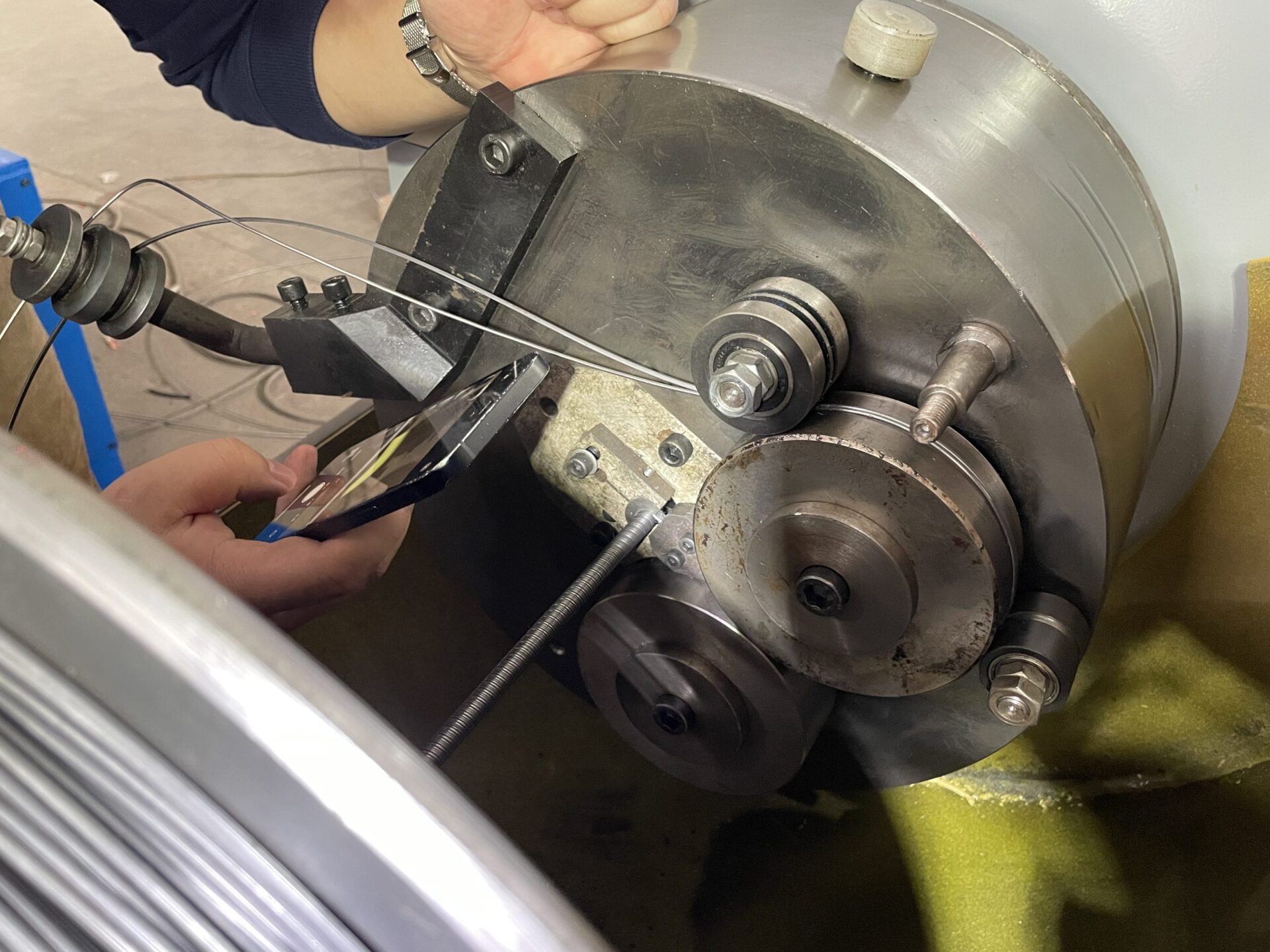 Double Wire Casing Conduit Winding Machine