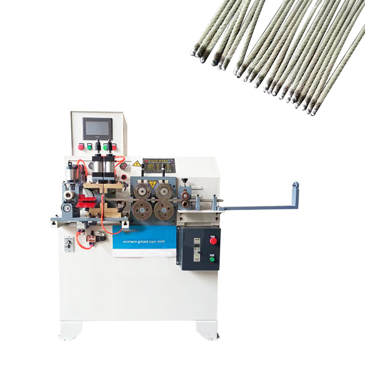 Automatic Wire Rope Flat Head Fuse Machine