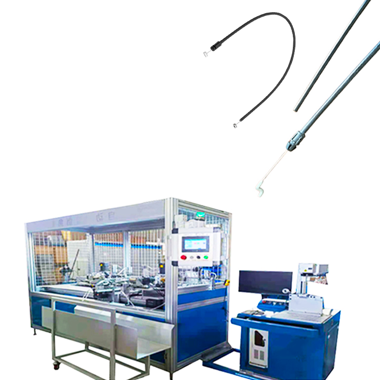Control Cable Outer Casing Cutting Chamfering Machine