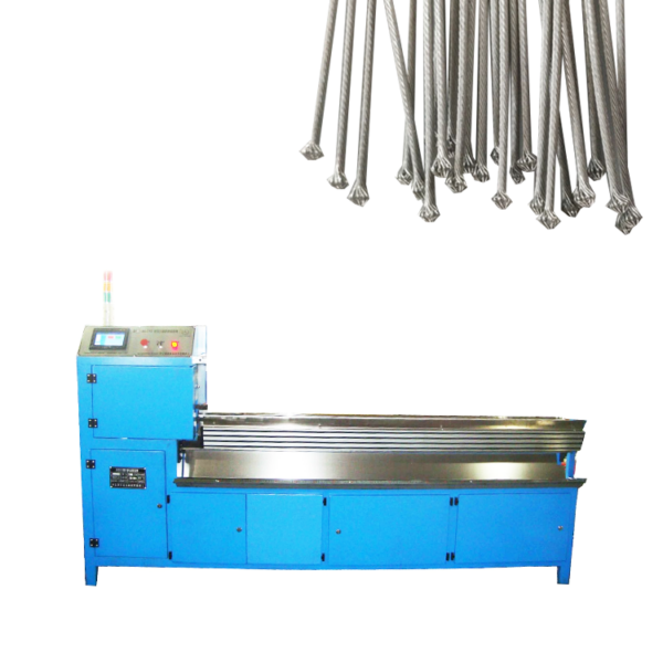 Wire Rope Cutting & Bumping Machine