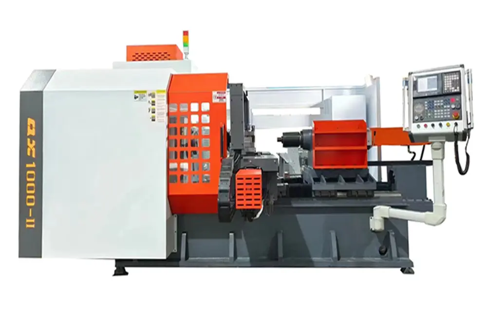 Automatic CNC Metal Spinning Machine For Manufacturing Funnels Lampshades And Conical Containers