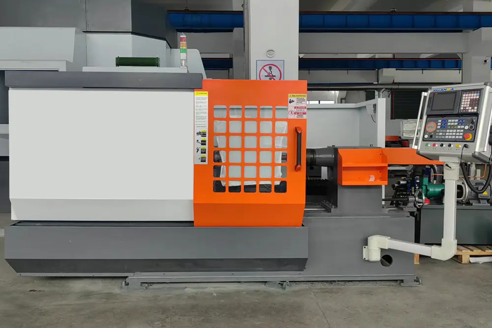 Automatic CNC Metal Spinning Machine For Manufacturing Funnels Lampshades And Conical Containers