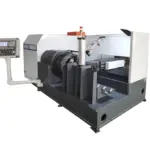 CNC Hot Heat Pipe Spinning Machine For Gas Fire Extinguisher Cylinder Bottom End Shrinking