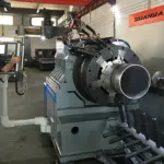 CNC Hot Heat Pipe Spinning Machine For Gas Fire Extinguisher Cylinder Bottom End Shrinking