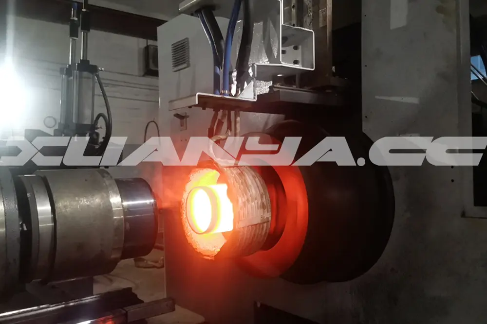 CNC Metal Tube End Thinning Heat Spinning Lathe Machine For Cookware Kitchen Pot