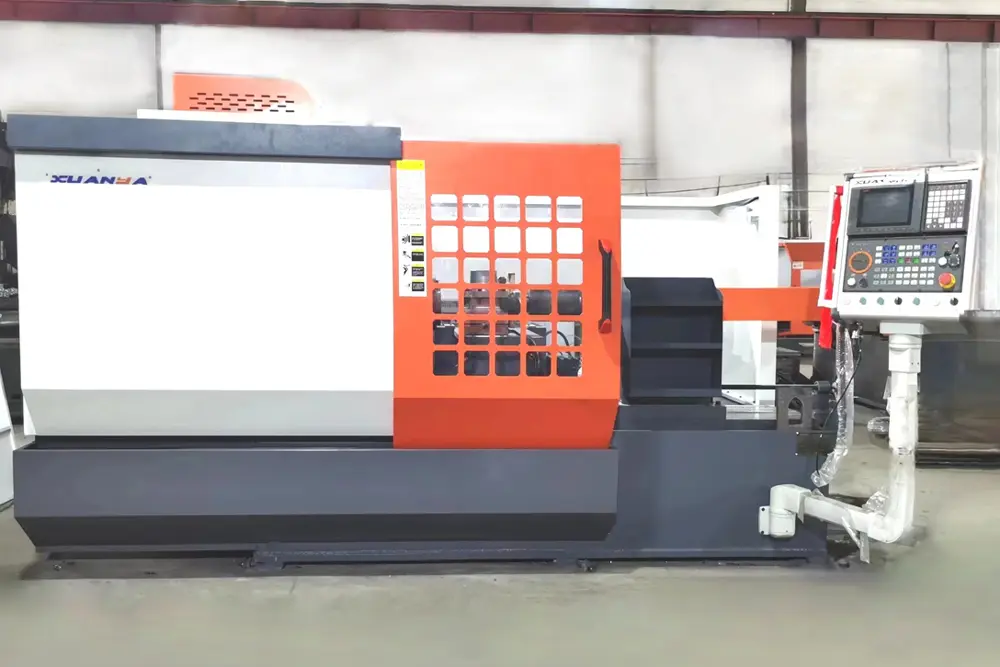 CNC Sheet Metal Spinning Machine For Fan Inlet Outlet Cone Manufacturing