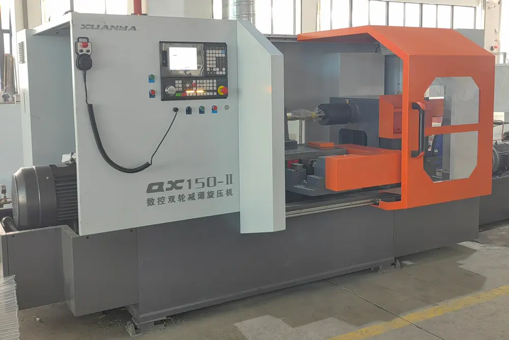 CNC Sheet Metal Spinning Machine For Kitchenware And Conical Containers