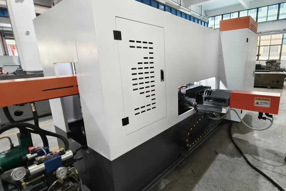 CNC Sheet Metal Spinning Machine For Kitchenware And Conical Containers