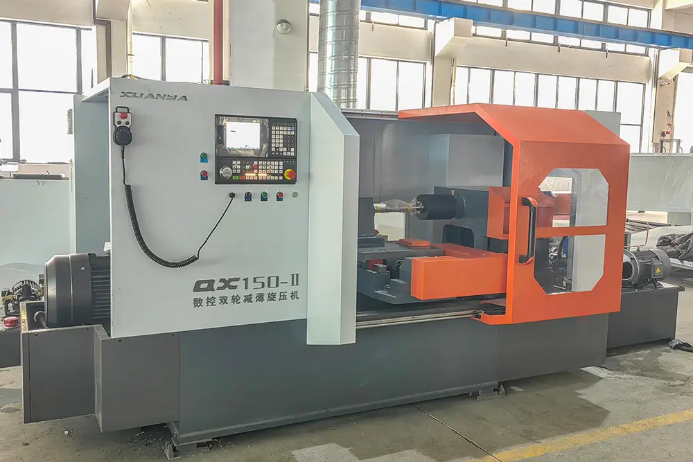 CNC Sheet Metal Spinning Machine For Kitchenware And Conical Containers