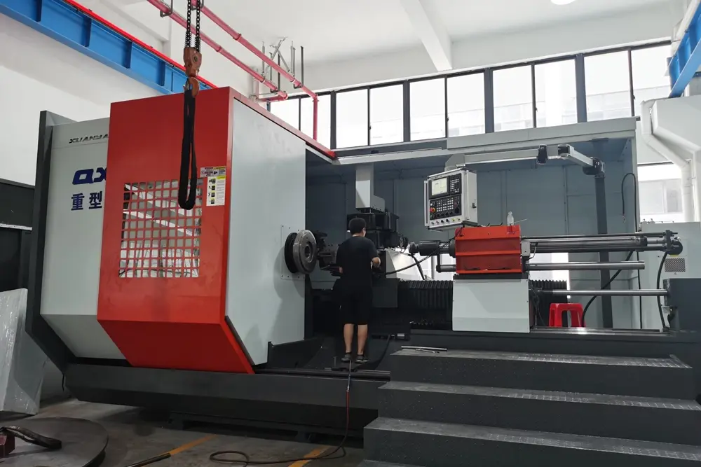 Customizable CNC Large Diameter Plate Spinning Machine For Auto & Aerospace Parts