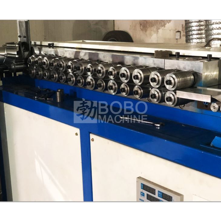 Double Layer Flexible Aluminum Duct Machine