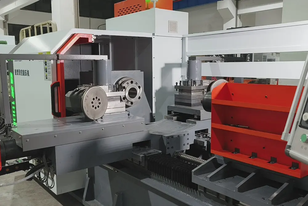 High-Precision CNC Plate Spinning Machine For Fan Cookware Hardware Kitchenware