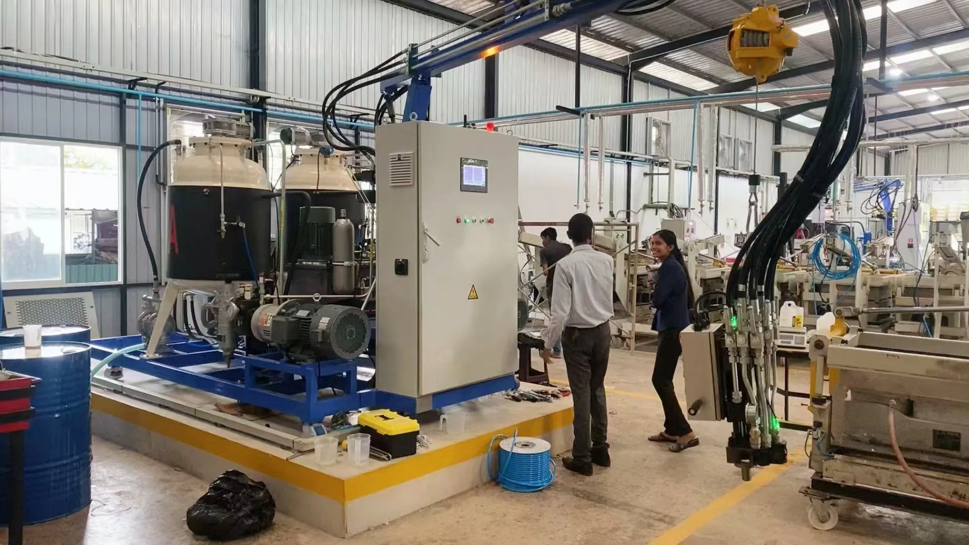 Key Machine Groups for Foam and Polyurea Projects