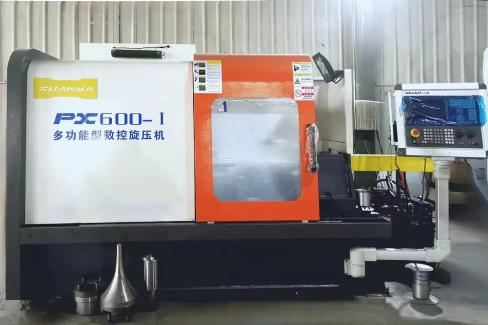 Multifunctional CNC Metal Spinning Machine For Precision Metal Cone and Disc Manufacturing