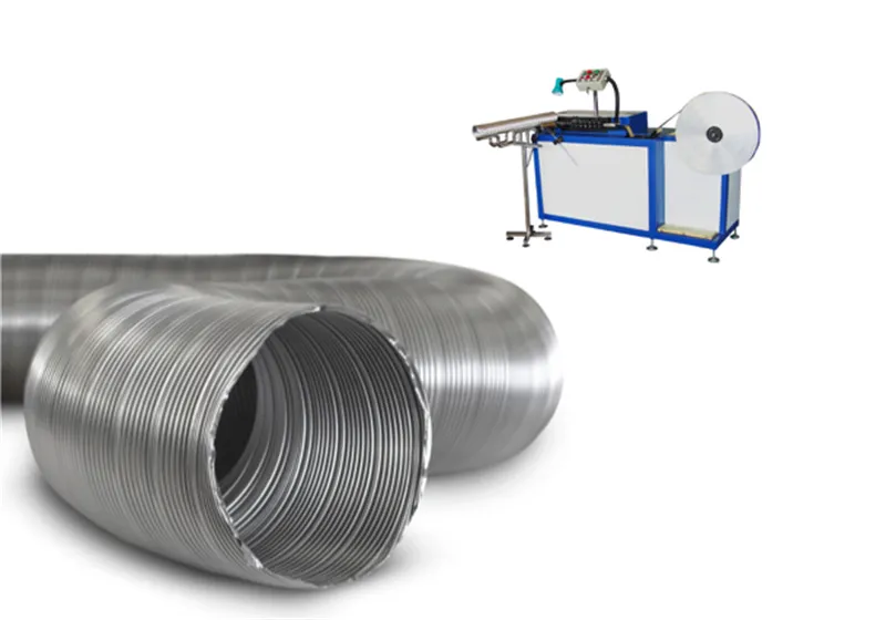 Semi-rigid Stainless Steel Duct Machine