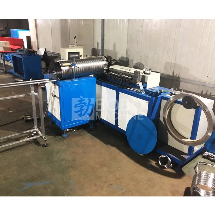 Semi-rigid Stainless Steel Duct Machine