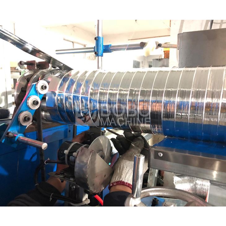 Wire Reinforced Aluminum Flexible Duct Machine AFD-600 Series