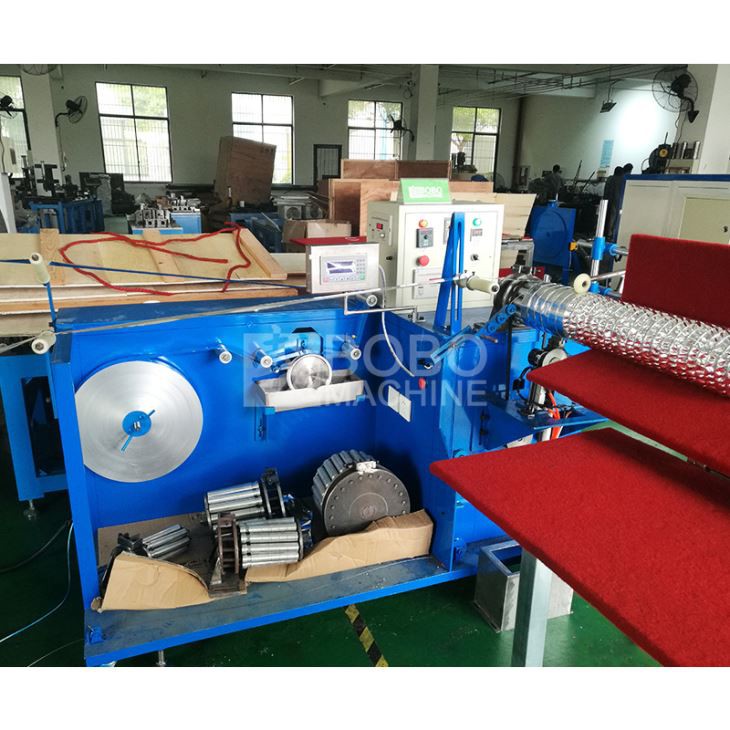 Wire Reinforced Aluminum Flexible Duct Machine AFD-600 Series